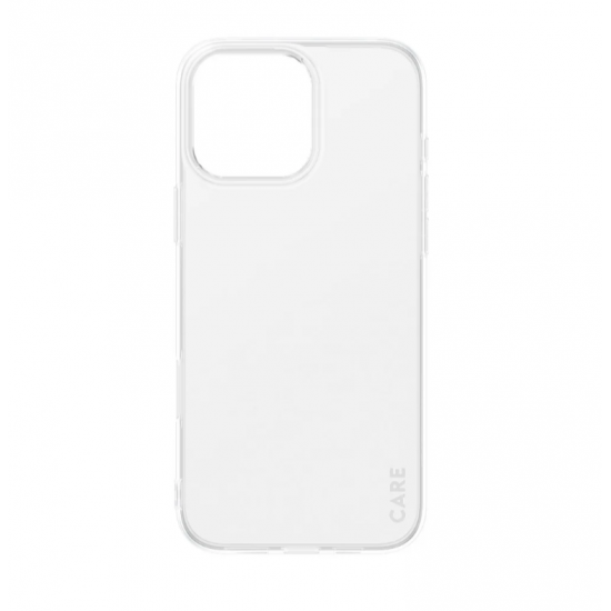 CARE Fashionable Case | Back cover | Apple | iPhone 16 Pro Max | Recycled plastic | Transparent | X-Ray Soft Basic