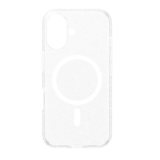 CARE Flagship Case | Back cover | Apple | iPhone 16 | Recycled plastic | White | Urban Combat Star Lit with MagSafe