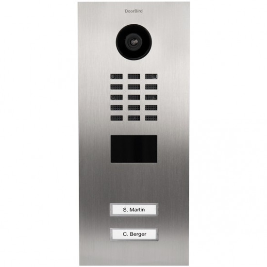 DoorBird D2102V IP Video Türstation V2A Edelstahl