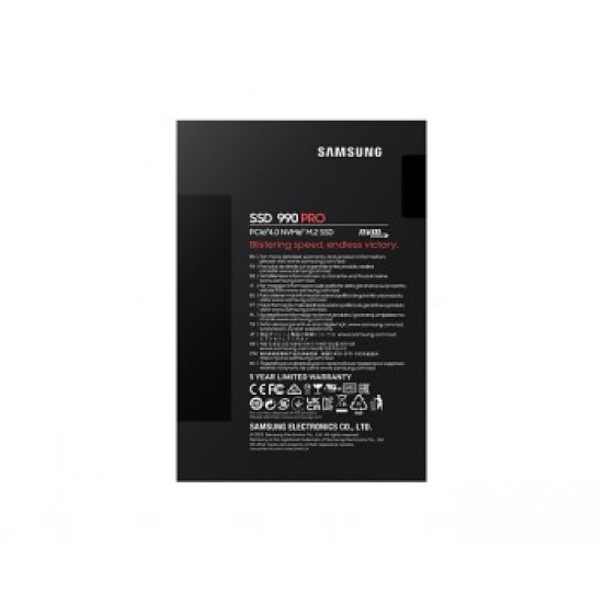 SAMSUNG 4TB 990 PRO M.2 NVME PCIE 4 SSD