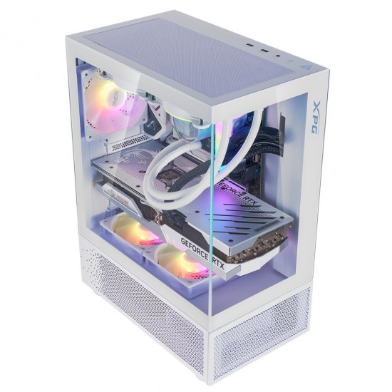 XPG INVADER X MINI KOMPAKTES MID-TOWER-CASE White