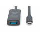 Digitus | Active USB 3.2 Gen1 5G extension cable | DA-73110 | USB-C to USB-A