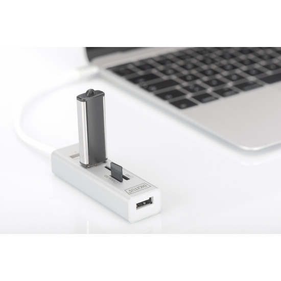 Digitus USB Type-C OTG 3-Port HUB and Card Reader | DA-70243