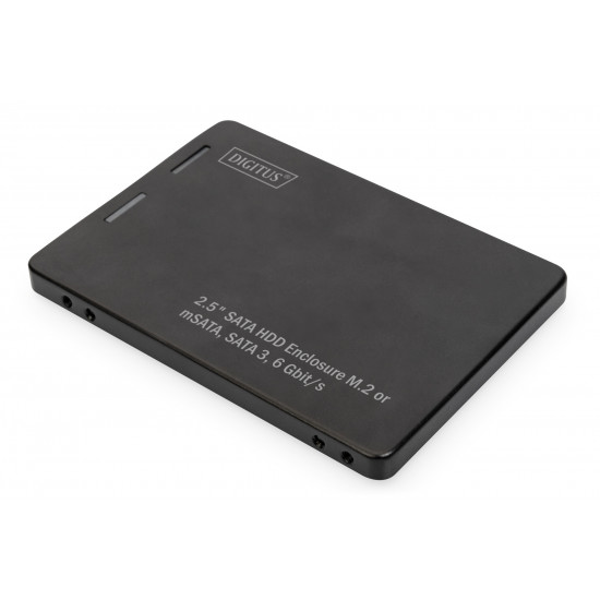 Digitus 2.5 SATA HDD Enclosure M.2 or mSATA