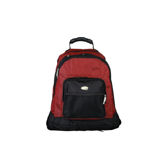 Addison 311015 notebook case 39.6 cm (15.6) Backpack Black, Burgundy