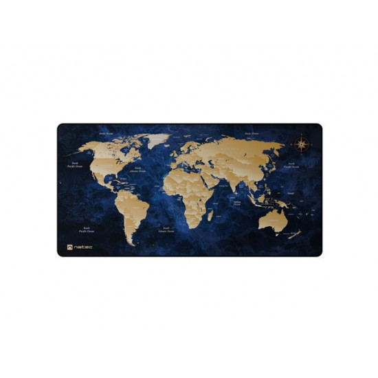 MOUSE PAD WOLRD DEEP BLUE 800X400