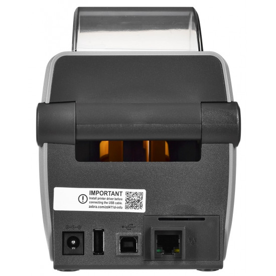 Zebra ZD411 label printer Direct thermal 203 x 203 DPI 152 mm/sec Wired & Wireless Ethernet LAN Bluetooth