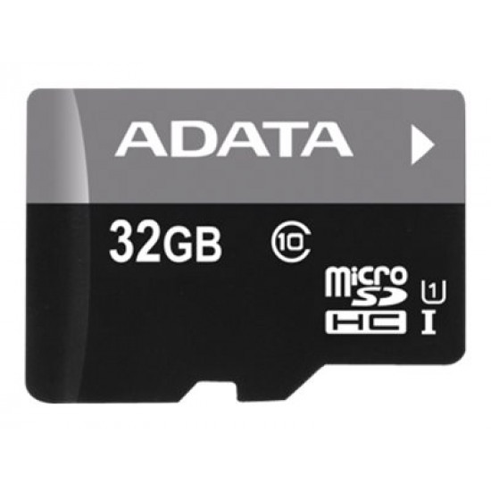 ADATA | Premier UHS-I | 32 GB | microSDHC | Flash memory class 10 | Adapter