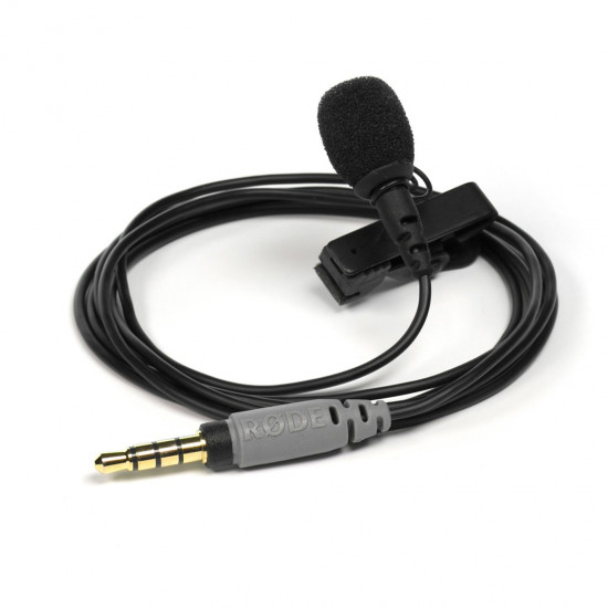 RØDE smartLav+ Black Lavalier/Lapel microphone