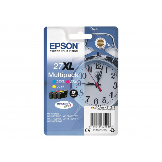 Epson Cartridge Multipack | T2715 | Ink Cartridge | Cyan, Magenta, Yellow