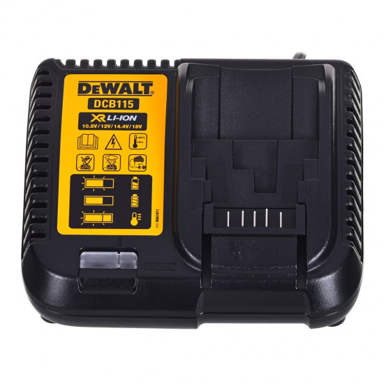 18V cordless screwdriver + angle bit driver DCD791P3A DEWALT