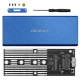 Qoltec 51832 Enclosure | M.2 SSD drive | SATA | NGFF| USB 3.0 | Super speed 5Gb/s | 2TB | Blue