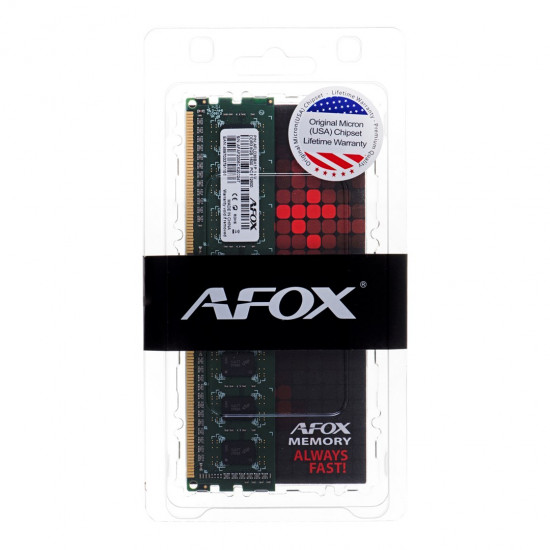 AFOX DDR3 8G 1600 UDIMM memory module 8 GB 1600 MHz LV 1,35V