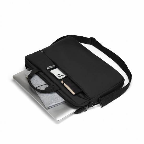 DICOTA D32091-RPET laptop case 35.8 cm (14.1) Briefcase Black