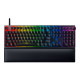 Razer | Huntsman V2 Optical Gaming Keyboard | Gaming Keyboard | Wired | RGB LED light | US | Black | Numeric keypad | Linear Red Switch