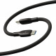 Motorola Silicone cable USB-C to USB-C 2m, 5A Black