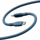 Motorola Silicone cable USB-C to USB-C 2m, 5A Blue