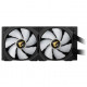 K Cooler GIGABYTE AORUS WATERFORCE X 280 All-in-one Liquid Cooler with Circular LCD Display Black