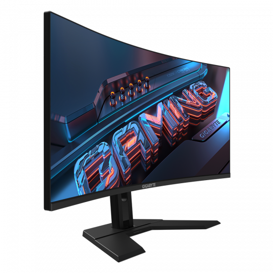 Gigabyte | GS34WQC EK1 | 34  | VA | 21:9 | 135 Hz | 1 ms | 3440 x 1440 pixels | 300 cd/m² | HDMI ports quantity 2 | Black