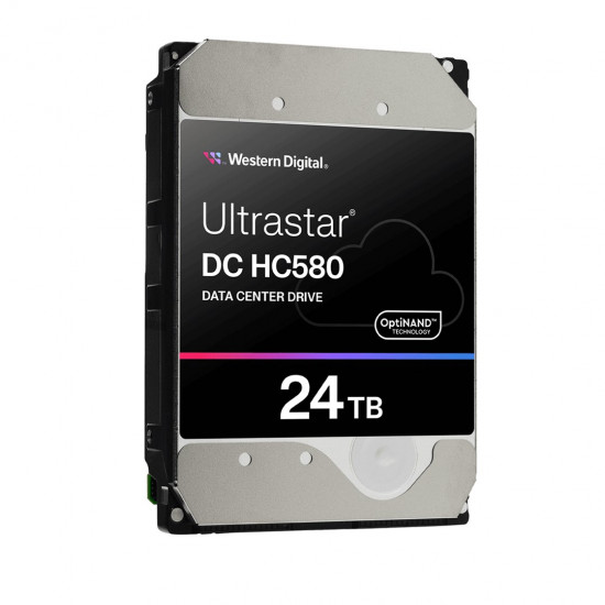 Western Digital Ultrastar DC HC580 internal hard drive 24 TB 7200 RPM 512 MB 3.5 SAS