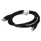 Lanberg CA-USBA-10CC-0018-BK USB cable USB 2.0 1.8 m USB B Black