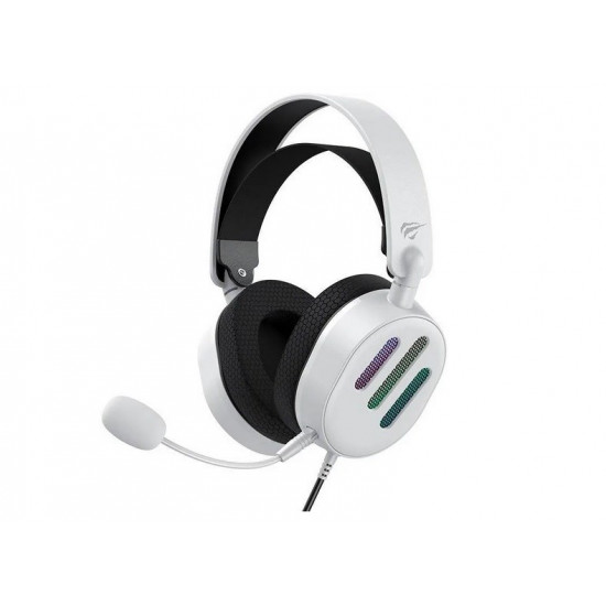 Havit H2038U gaming headphones (white/black)