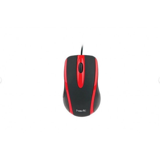 Havit HV-MS753 universal mouse (black/red)