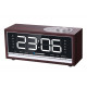 BLAUPUNKT CR60BT Bluetooth Radio Alarm Clock, brown wood