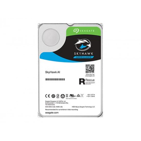 SEAGATE Surveillance AI Skyhawk 20TB HDD SATA 6Gb/s 256MB cache 3.5inch CMR Helium BLK