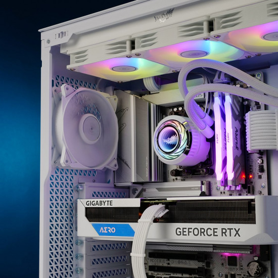 Valkyrie VK-AIOJR360W computer cooling system Processor All-in-one liquid cooler White