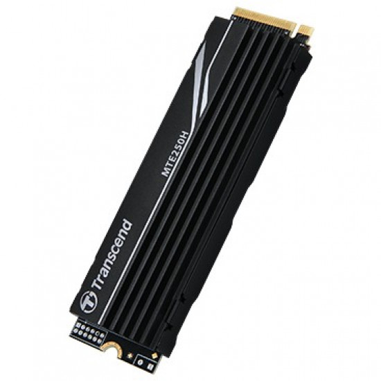 TRANSCEND 4TB M.2 2280 PCIe Gen4x4 SSD NVMe 3D TLC with Dram Metal Heatsink