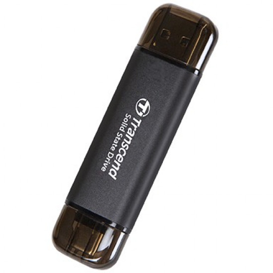 TRANSCEND ESD310C 256GB External SSD USB 10Gbps Type C/A