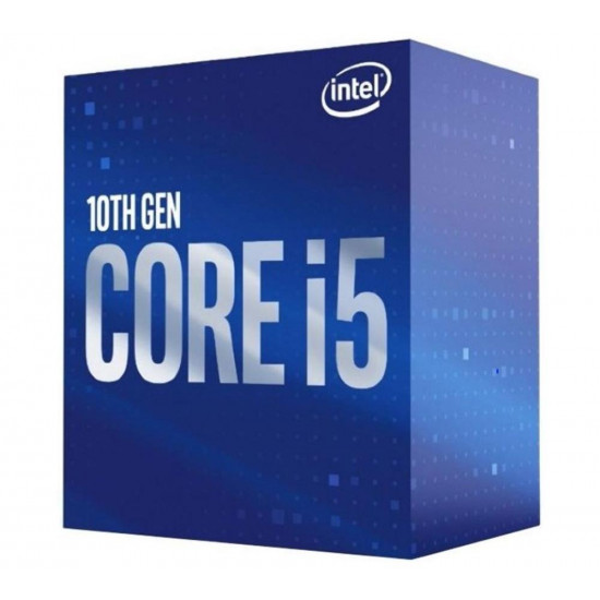 CPU|INTEL|Core i5|i5-10400F|Comet Lake|2900 MHz|Cores 6|12MB|Socket LGA1200|65 Watts|BOX|BX8070110400FSRH3D