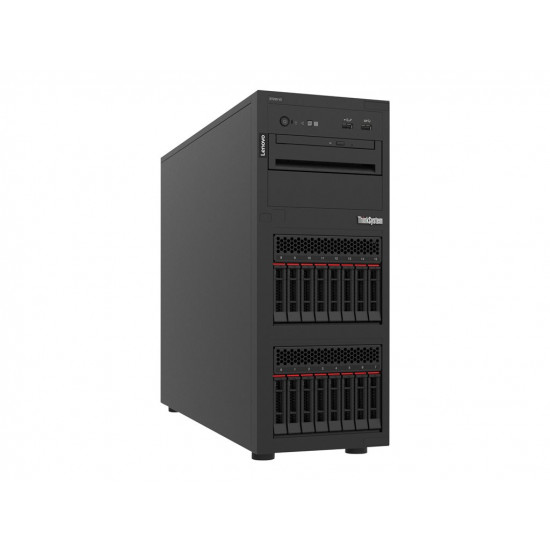 LENOVO ThinkSystem ST250 V2 Xeon E-2378 8C 2.6GHz 16MB Cache 1x32GB UDIMM 8x2.5inch 5350-8i 2x1GbE 1x 750W Titanium XCC Ent