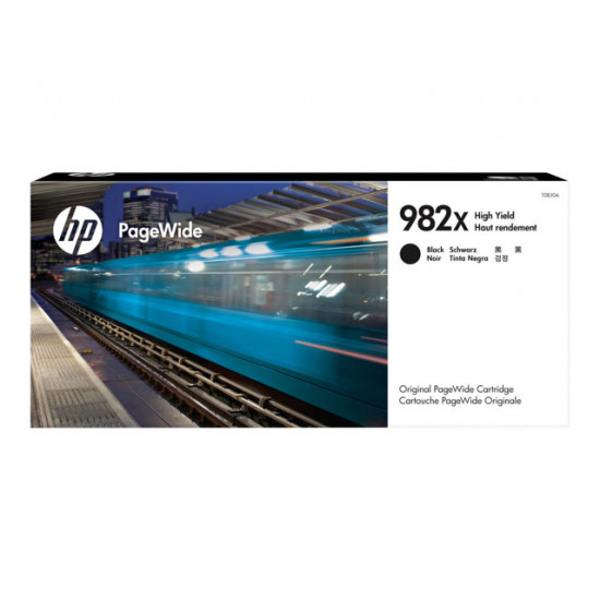 HP 982X High Yield Black Original PageWide Cartridge