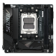 Gigabyte B850I AORUS PRO | Processor family AMD | Processor socket AM5 | DDR5 | Supported hard disk drive interfaces SATA, M.2 | Number of SATA connectors 2