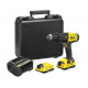 Impact Drill Driver 18V Fatmax V20 2x1.5AH Case