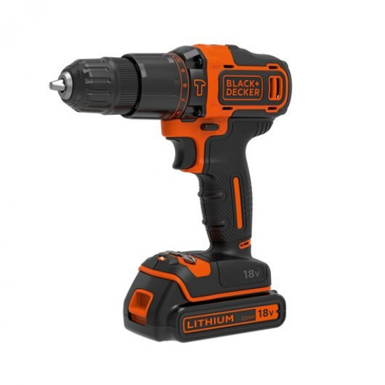 Black & Decker BDCHD18K1B2-QW drill 1400 RPM