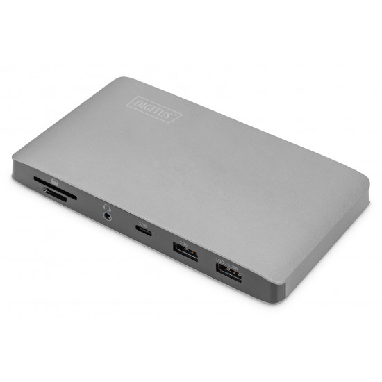 DIGITUS Dockingstation Thunderbolt3 7 Port, 4K/60Hz, 8K/30Hz