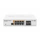 Mikrotik CRS112-8P-4S-IN network switch Gigabit Ethernet (10/100/1000) Power over Ethernet (PoE) White