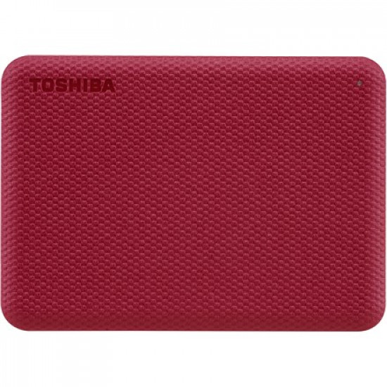 Toshiba Canvio Advance external hard drive 4 TB 2.5 USB Type-A 2.0/3.2 Gen 1 (3.1 Gen 1) Red