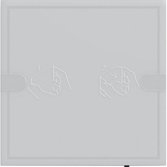 GIRA czujnik przyciskowy 4 Komfort 1x KNX TS4 antracytowy 5001028