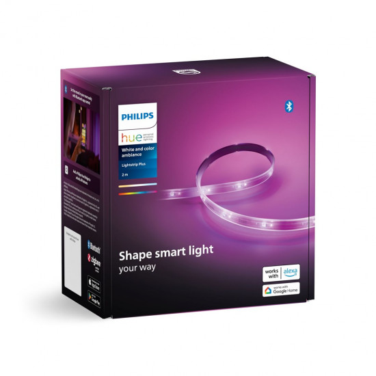 Philips Hue White and colour ambience Lightstrip Plus base V4 2 metre