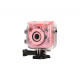 Extralink Camera Kids Camera H18 Pink 1080P 30fps, IP68, 2.0 screen