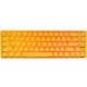 Ducky One 3 Yellow SF keyboard Gaming USB US English