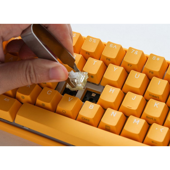 Ducky One 3 Yellow SF keyboard Gaming USB US English