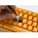 Ducky One 3 Yellow SF keyboard Gaming USB US English