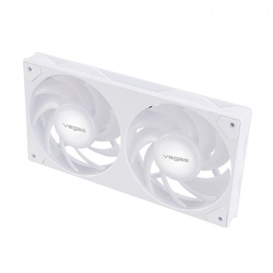 Akasa VEGAS A24 Computer case, Processor Fan 12 cm White 1 pc(s)