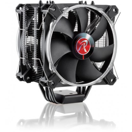 RAIJINTEK LETO PRO RGB Processor Air cooler 12 cm Black 1 pc(s)