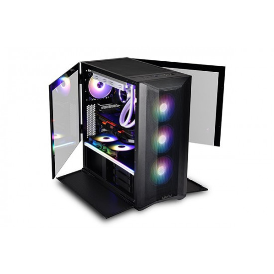 Lian Li LANCOOL II MESH RGB Midi Tower Black, Transparent